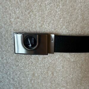 Nike Golf - Black Leather Belt - Never worn